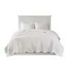 PDTEND Full/Queen Size 3-Piece Lightweight Reversible Quilt Set with Scalloped Edges - 3 of 4