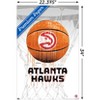 Trends International NBA Atlanta Hawks - Drip Basketball 21 Unframed Wall Poster Prints - 3 of 4