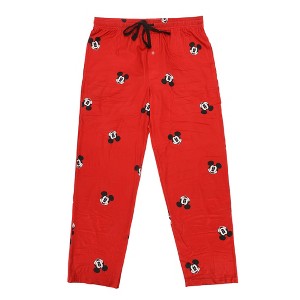 Mickey Mouse Classic All-Over Print Men's Sleep Pajama Pants - 1 of 4