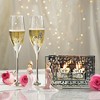 Pavilion Gift Company - Groomsman - 8 oz Champagne Flute with Zinc Stem - Drinkware - 2 of 4