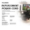 Xtreme 10-ft Replacement Polarized Power Cord, Works with VIZIO, Hisense TVs, and Comcast - 4 of 4