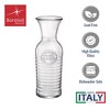 Bormioli Rocco Officina1825 Glass Carafe 33.75 oz - Durable Textured Water Bottle for Summer Parties/Indoor Events - Made in Italy - 3 of 4