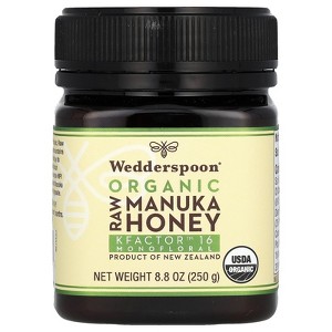 Wedderspoon Organic Raw Manuka Honey, KFactor 16, 8.8 oz (250 g) - 1 of 2