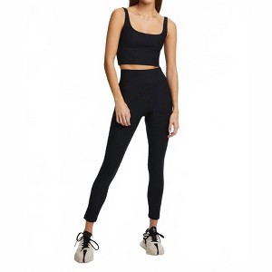 Women's Sport Rib Tempo Crop Bra - BANDIER - 1 of 3