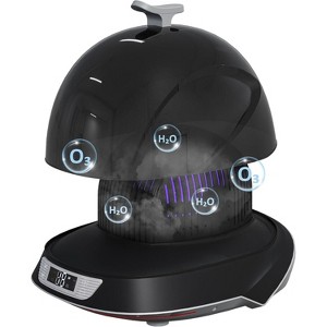 Heynemo Helmet Cap Care Machine, Black Hat Helmet Care Machine with Steam Iron, UV, Ozone 3 Lighting, Restore Cap Shape, Helmet Hat Cleaner, Black - 1 of 4