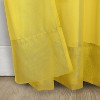 Calypso Voile Rod Pocket Sheer Curtain Panel - No. 918  - image 3 of 3