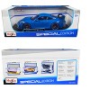 2022 Porsche 911 GT3 Blue "Special Edition" 1/18 Diecast Model Car by Maisto - 3 of 3