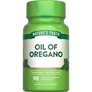Nature's Truth Oregano Oil 3000mg contains Carvacrol | 90 Softgels - 1 of 4