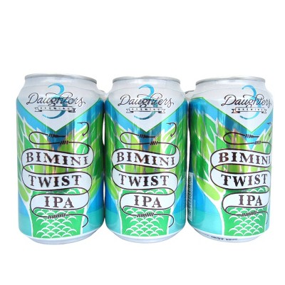 3 Daughters Bimini Twist IPA Beer - 6pk /12oz Cans