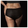 Always Discreet Boutique Low-Rise Postpartum Incontinence Underwear - Maximum Absorbency - Black - L - 10ct - image 3 of 4