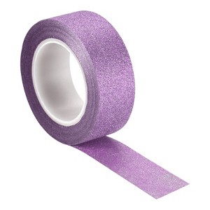 Unique Bargains Self-Adhesive Decorative Gift Wrapping Craft Glitter Tape - 1 of 4