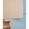 Signature Design by Ashley (Set of 2) Orensboro Table Lamps Brown/Beige: Farmhouse Chic, Resin Body, Drum Shade, UL Listed - 3 of 4