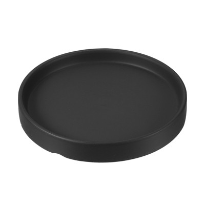 Unique Bargains Indoor Outdoor Glazed Ceramic Round Plant Pot Saucer 1 Pc