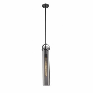 Pilaster - 1 Light Stem Hung Pendant In Industrial Style-14.5 Inches Tall and 5 Inches Wide - 1 of 1