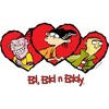 Boy's Ed, Edd n Eddy Valentine's Day Heart Portraits T-Shirt - image 2 of 4