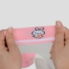 Alilang Women's Thin Semitransparent No - Show Socks 5pk Non-slip and Sweat-absorbent - 3 of 4