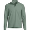 Lands' End Men's Long Sleeve Waffle Quarter Zip - 3 of 4