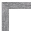 Bark Rustic Framed Bathroom Vanity Wall Mirror Gray - Amanti Art - 3 of 4