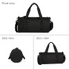 Generic Small Gym Bag Duffel Bag for Women Men Fitness Sports Bag - 4 of 4