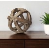 HomeRoots 8" Brown Polyresin Tabletop Sculpture - 2 of 4
