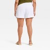 Women's High-Rise Linen Tailored Shorts - A New Day™ - 2 of 3