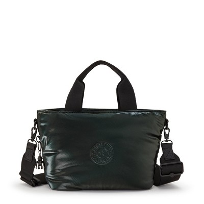 Kipling Minta Metallic Puff Shoulder Bag