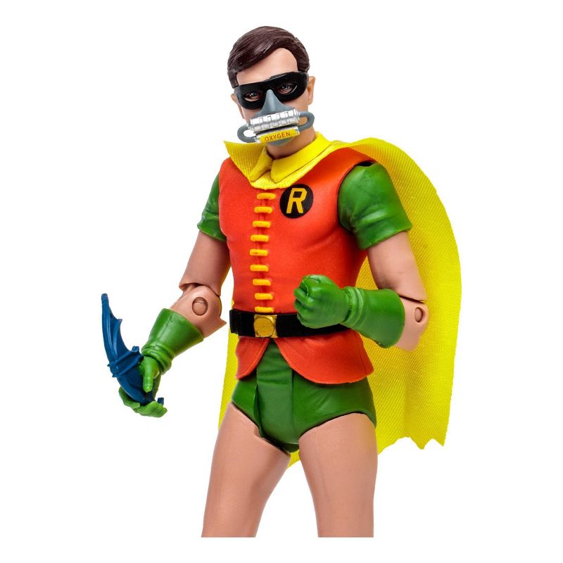 McFarlane Toys DC Retro 66 Robin with Oxygen Mask 6&#34; Figure, 4 of 12