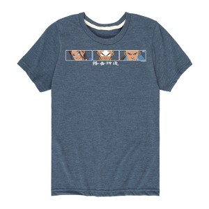 Boys' - Avatar: The Last Airbender - Battle Face Short Sleeve Graphic T-Shirt - 1 of 4