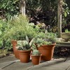 Crescent Garden In/Outdoor Emma Round Plastic Flower Planter Pot - 2 of 4