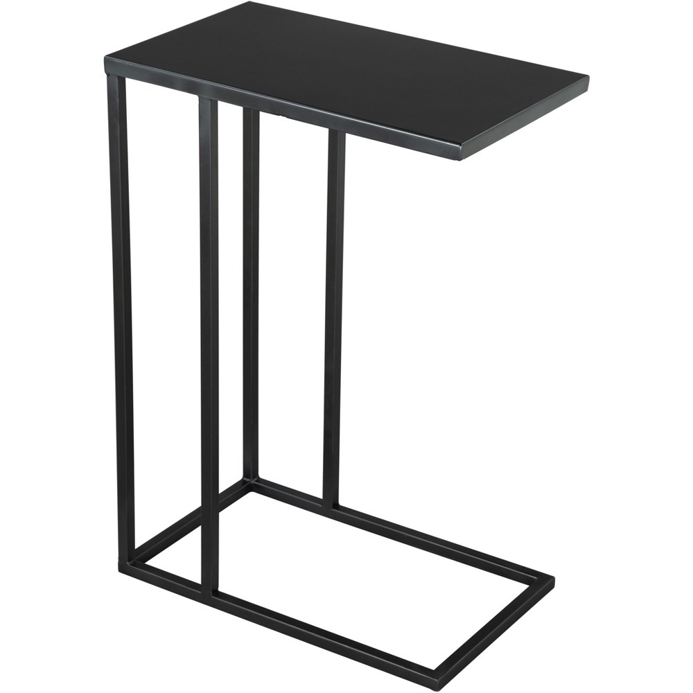 Photos - Coffee Table Windy Side Table Iron Black - ZM Home