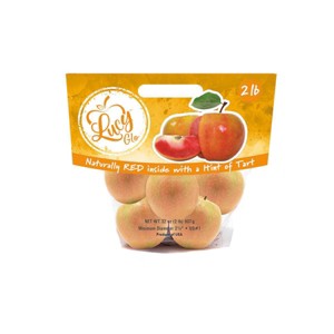 Fresh Lucy Glo Apples - 2lbs Bag - 1 of 4