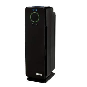 GermGuardian 22" CDAP4500BCA Smart Elite 4 in 1 True HEPA Air Purifier with UV Sanitizer Odor Reduction and WiFi Tower Black