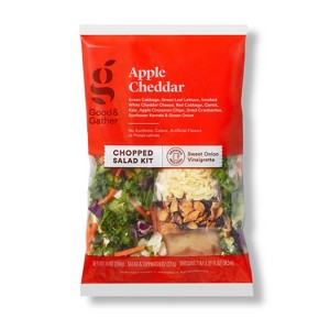 Apple Cheddar Chopped Salad Kit - 10oz - Good & Gather™ - 1 of 4