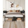 GALAXHERO Metal Bed Frame Strong Platform Design with Storage Space Under the Bed, Ideal for Bedroom - 4 of 4