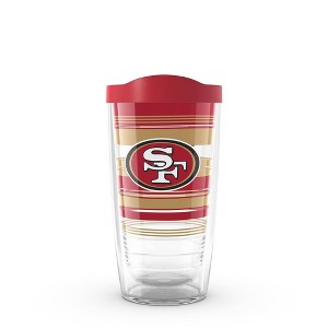 NFL San Francisco 49ers 16oz Hype Stripes Classic Tumbler - 1 of 4