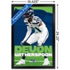 Trends International NFL Seattle Seahawks - Devon Witherspoon 24 Framed Wall Poster Prints - 3 of 4