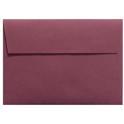 LUX A6 Invitation Envelopes 4 3/4 x 6 1/2 50/Box Vintage Plum LUX-4875-104-50