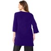 Catherines Women's Plus Size Suprema Studio Half-Zip Tunic - 3 of 4