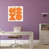 Geometric Shapes Orange by Ana Rut Bre Unframed Wall Canvas - iCanvas - 3 of 4