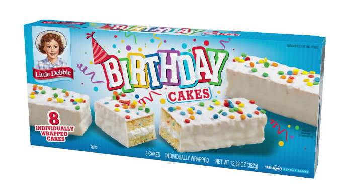 Little Debbie Birthday Cakes - 12.39oz, 2 of 6, play video
