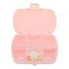 Unique Bargains 6 Grid Portable Mini Pill Case 1 Pc - 2 of 4