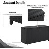 My Depot 125 Gallon Large Wicker Deck Box - 4 of 4