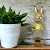 Cody Foster 9.0 Inch Rabbit Gent With Carrot Suit Bowtie Animal Figurines - 2 of 4
