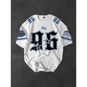 TIME HOLLOW Round Neck Short Sleeve T-Shirt - Perfect For Summer - 1 of 3