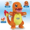 Pokémon 10" Flame Action Charmander Plush - Interactive w/Lights & Fire Sounds-Light Up Tail & Mouth w/Sound Effects & Voices-Gift for Kids & Fans, 4+ - 2 of 4