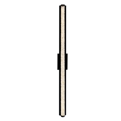 CWI Lighting Fiji Integrated LED Black Outdoor Wall Light