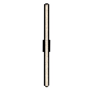 CWI Lighting Fiji Integrated LED Black Outdoor Wall Light - 1 of 4