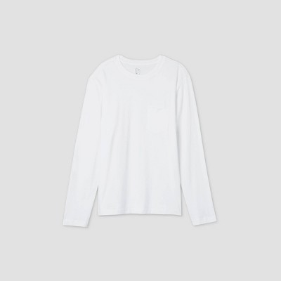 Men's Long Sleeve T-shirt - Original Use™ White S : Target