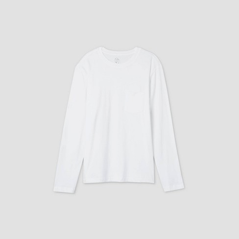 white long sleeve shirt