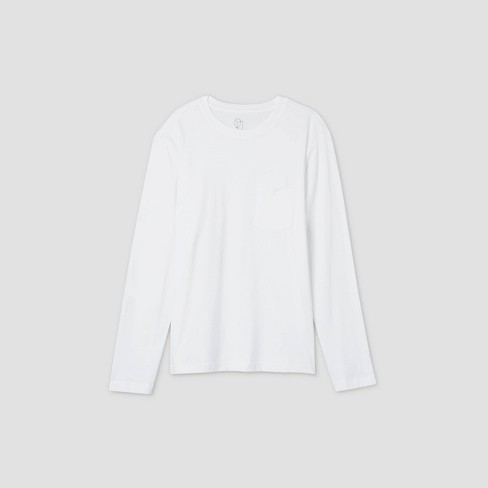 Men's Long Sleeve T-shirt - Original Use™ White M : Target